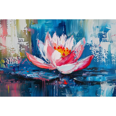 Peinture de Nénuphars Abstrait